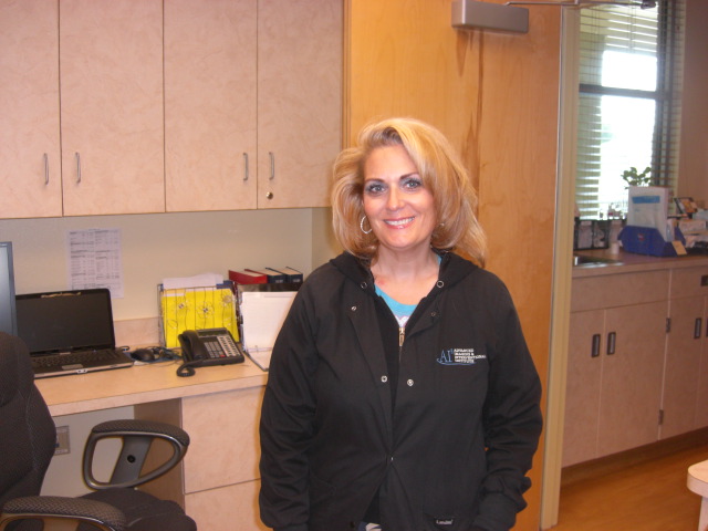 AI3 team member in the clinic
